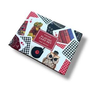 Vintage Playing Cards Boxed Double Deck